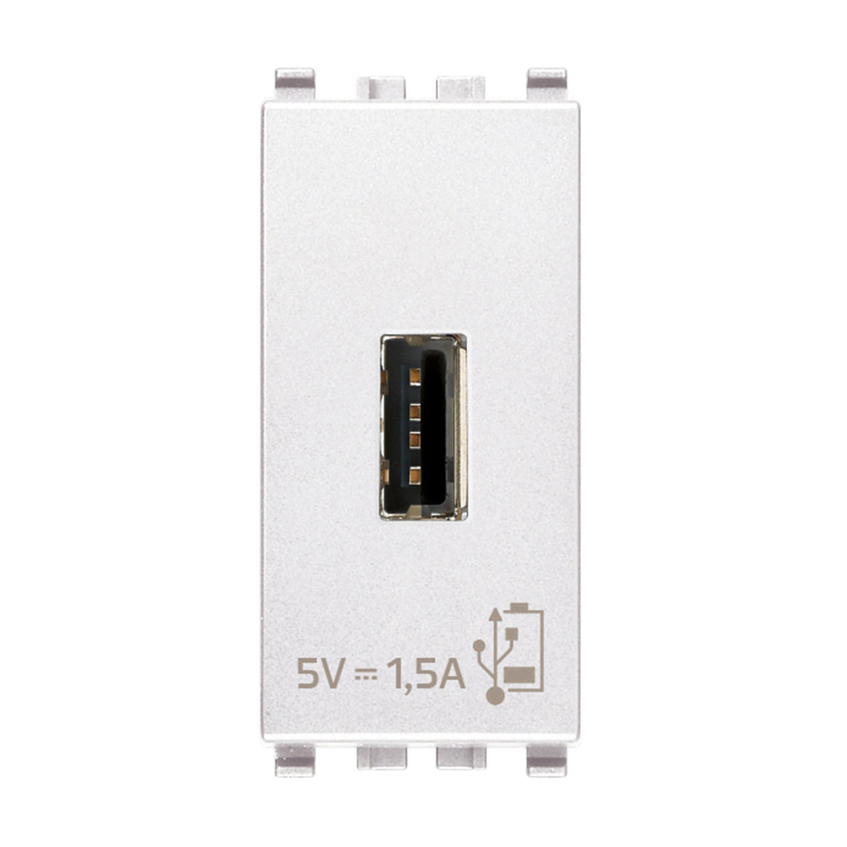 Vimar Eikon USB Supply Unit 5V 1.5A 1M White