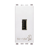 Vimar Eikon USB Supply Unit 5V 1.5A 1M White
