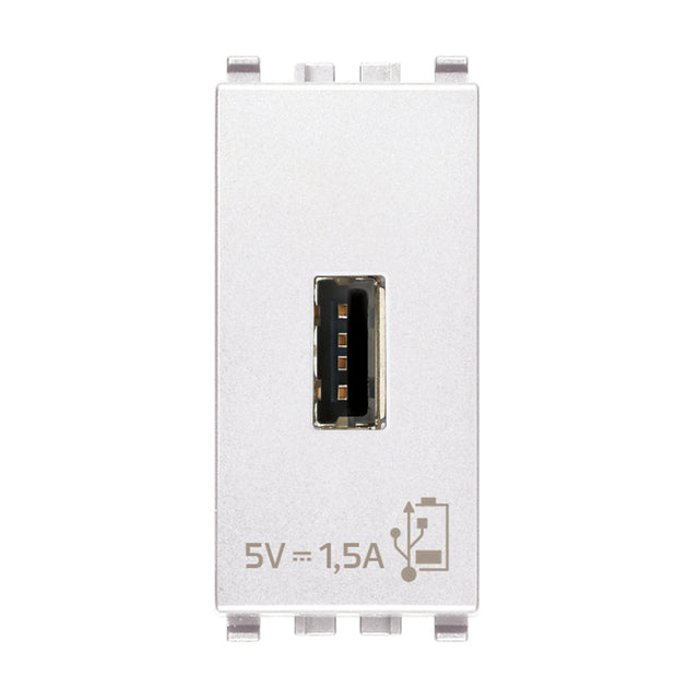 Vimar Eikon USB Supply Unit 5V 1.5A 1M White