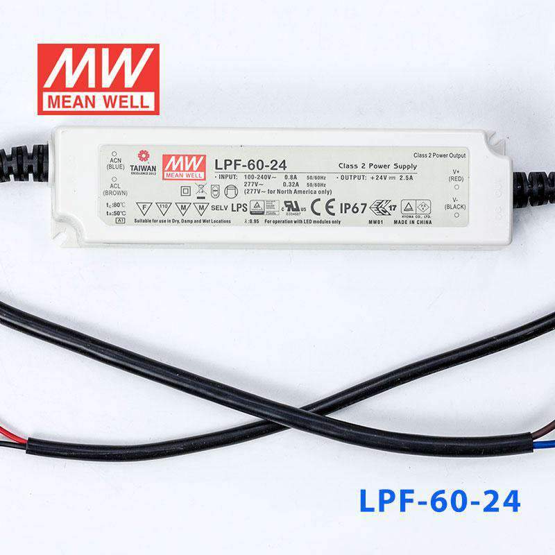 Mean Well LPF-60-24 Power Supply 60W 24V 2.5A - PHOTO 2