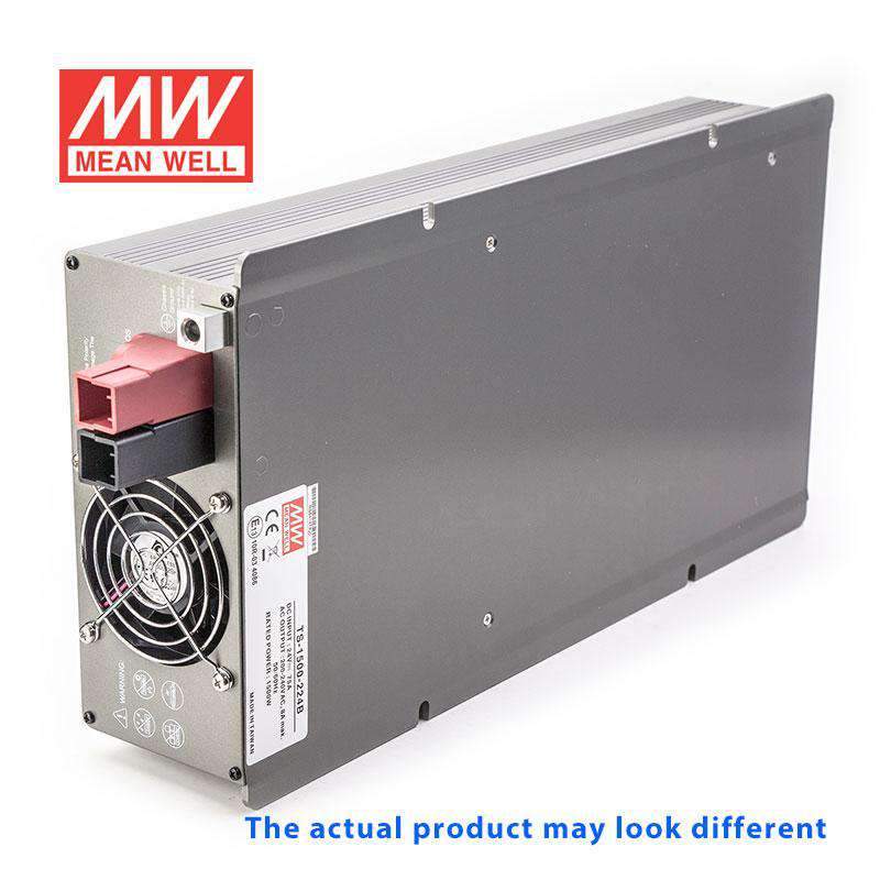 Mean Well TS-1500-224C True Sine Wave 1500W 24VDC to 230VAC 6.5A - DC-AC Power Inverter - PHOTO 1