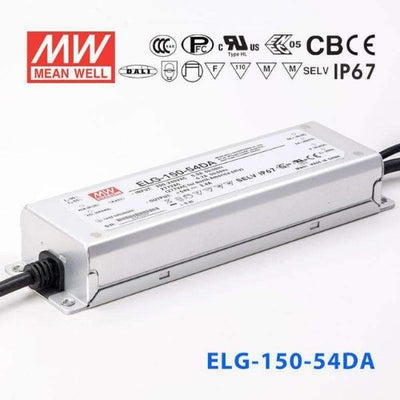 Mean Well ELG-150-54DA Power Supply 150W 54V - DALI 2.8A