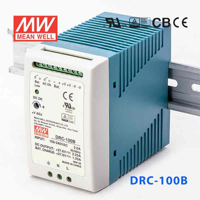 Mean Well DRC-100B Power Supply 96.6W 27.6V 2.25A