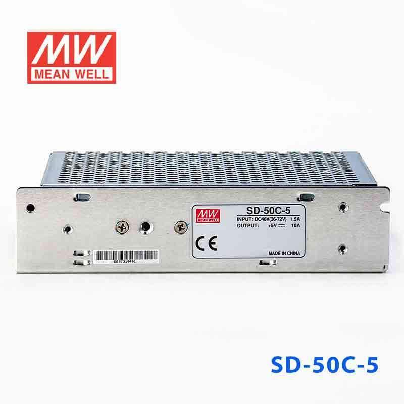 Mean Well SD-50C-5 DC-DC Converter - 50W - 36~72V in 5V out 10A - PHOTO 2