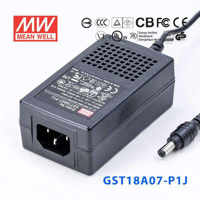 Mean Well GST18A07-P1J Power Supply 15W 7.5V 2A