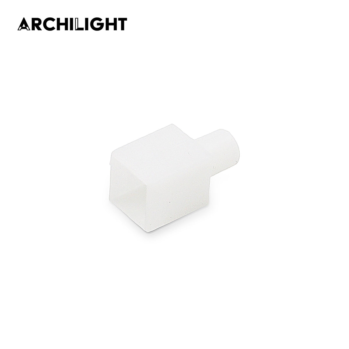End Cap for Archilight LED Neon Dual-Bend FlexCut Series 16x16mm - Front Entry