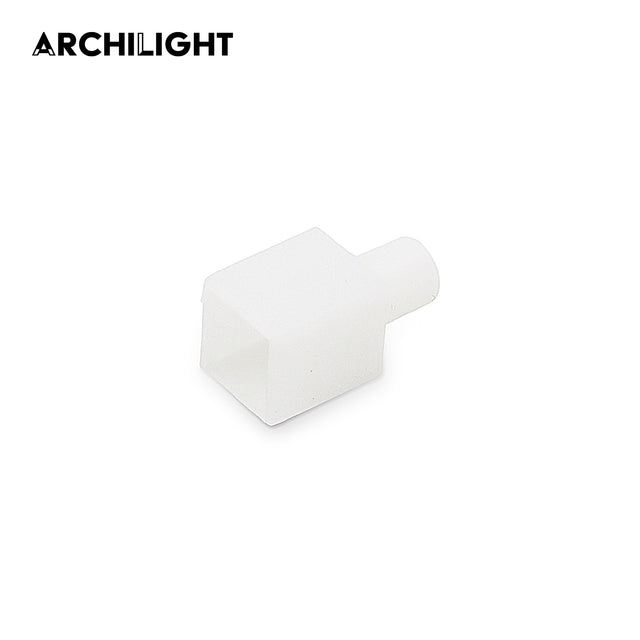 End Cap for Archilight LED Neon Dual-Bend FlexCut Series 16x16mm - Front Entry
