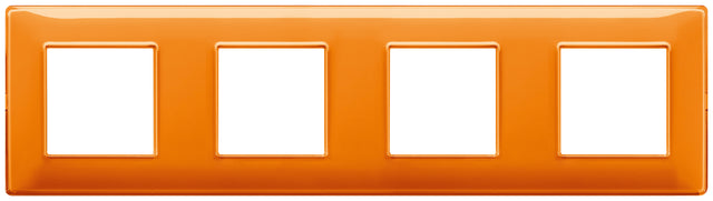 Vimar Plana Plate 8M Reflex Orange