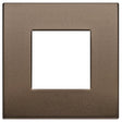 Vimar Arke Classic Plate 2M Aluminium Dark Bronze