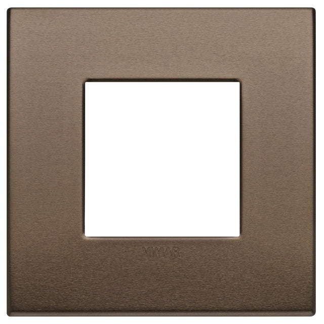 Vimar Arke Classic Plate 2M Aluminium Dark Bronze
