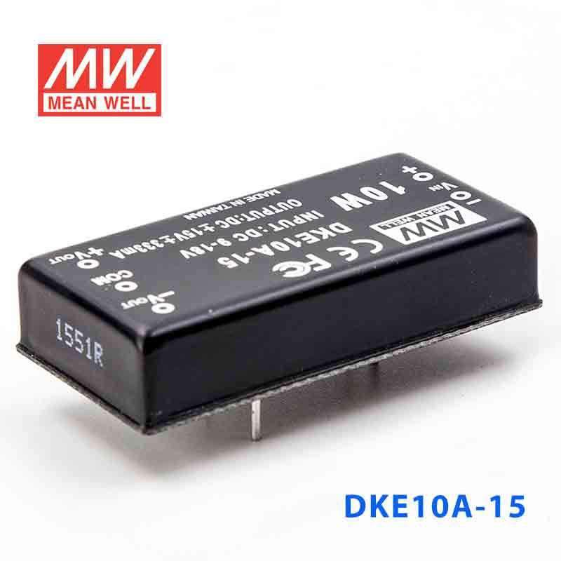 Mean Well DKE10A-15 DC-DC Converter - 10W - 9~18V in ±15V out 333mA - PHOTO 1