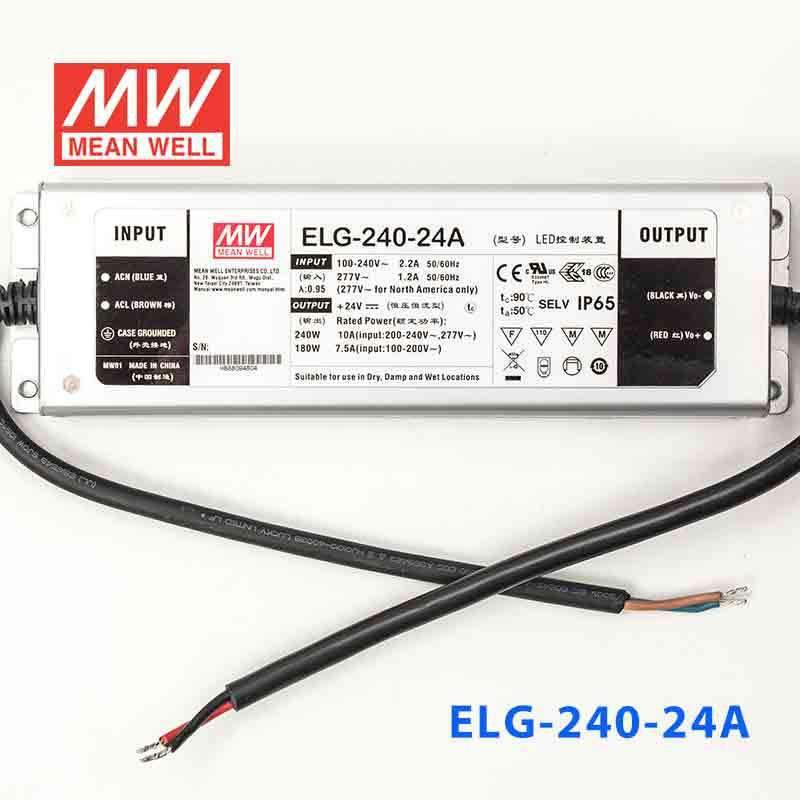 Mean Well ELG-240-24A Power Supply 240W 24V - Adjustable - PHOTO 2
