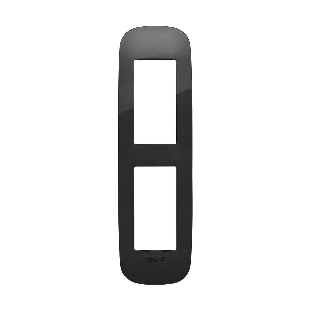 Vimar Arke Round Plate 2Mpan Technopolymer Black