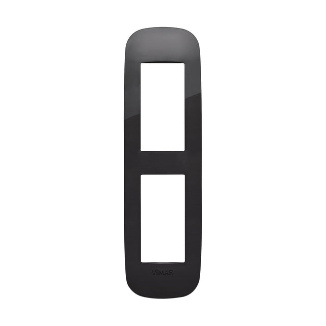 Vimar Arke Round Plate 2Mpan Technopolymer Black