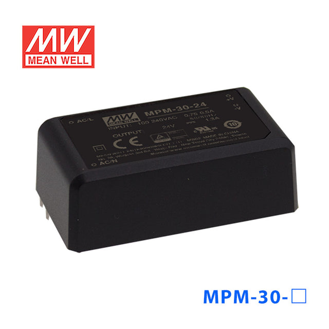Mean Well MPM-30-30 Power Supply 30W 15V
