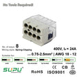 Supu 522408 Push-in Connector - 8 Way
