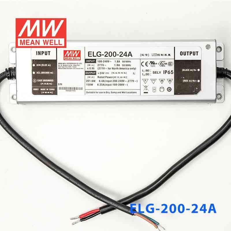 Mean Well S-ELG-200-24A Power Supply 200W 24V - Adjustable with AU/NZ plug 8.4A - PHOTO 2