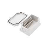 Boxco Terminal Box 6-pole 55x91x43mm, IP67, IK08, ABS, Grey Cover - PHOTO 2