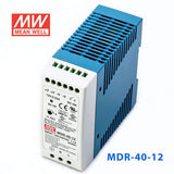 Mean Well MDR-40-12 Single Output Industrial Power Supply 40W 12V 3.33A - DIN Rail - PHOTO 1