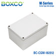 Boxco M-Series 180x255x125mm Plastic Enclosure, IP67, IK08, PC, Grey Cover, Screw Type