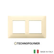 Vimar Plana Plate 4M Technopolymer Cream