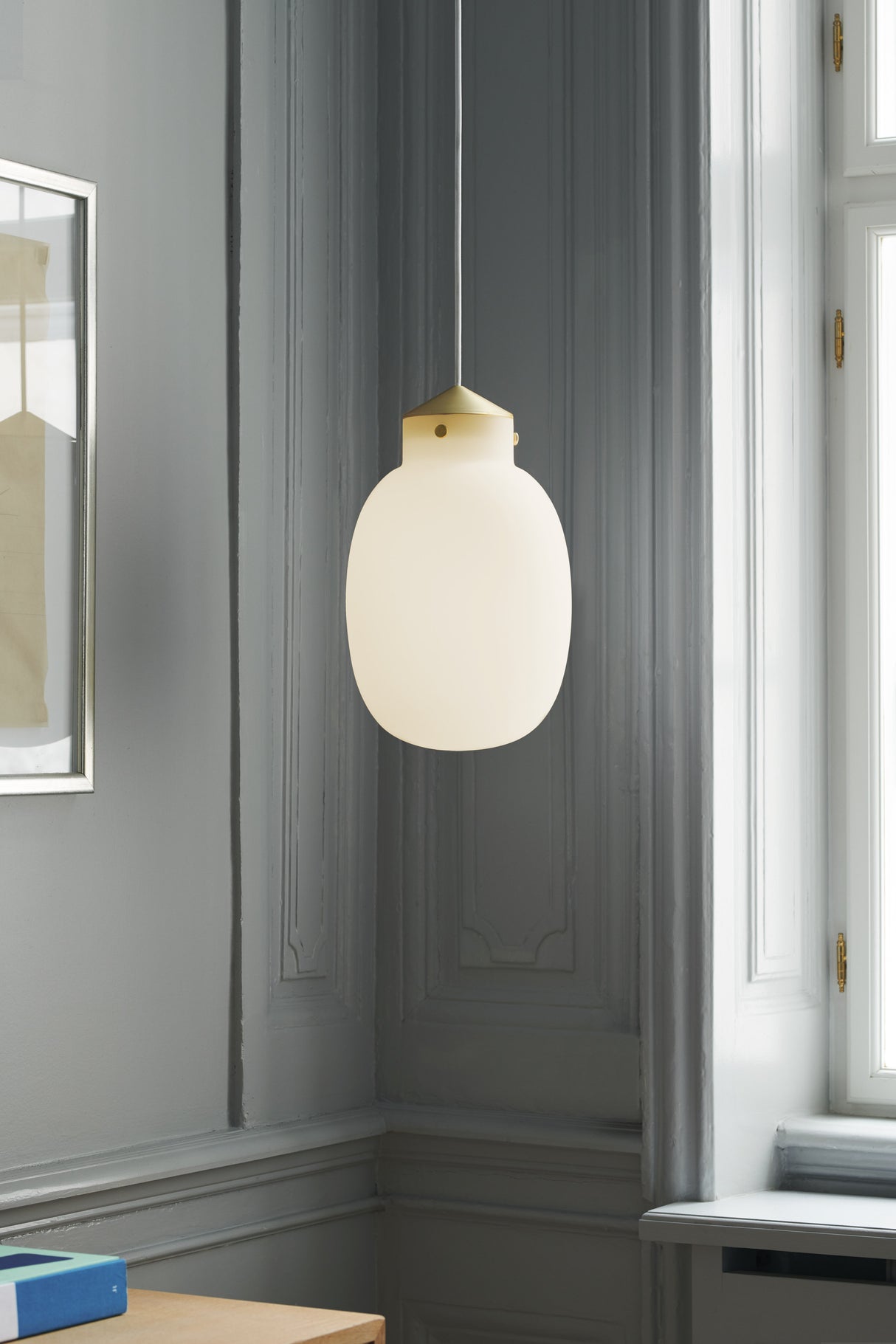 Nordlux Pendant Raito 22 Oval Opal White (DFTP) - PHOTO 2