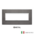 Vimar Eikon Evo Plate 7M Aluminium Lava Grey