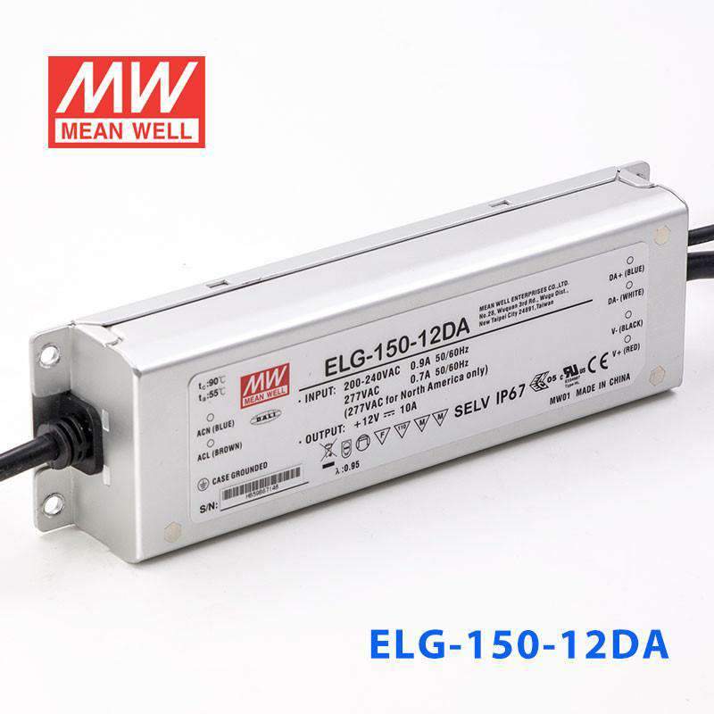 Mean Well ELG-150-12DA Power Supply 120W 12V - DALI 10A - PHOTO 1