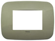 Vimar Arke Round Plate 3M Technopolymer Green