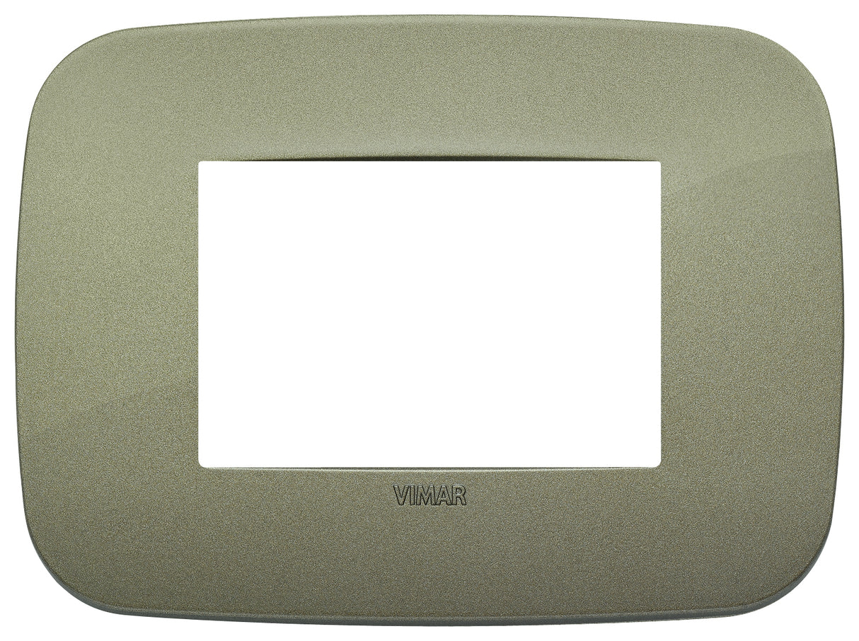 Vimar Arke Round Plate 3M Technopolymer Green