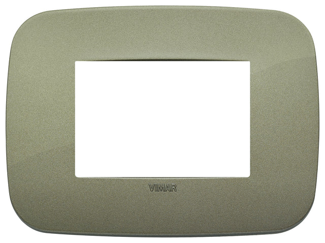 Vimar Arke Round Plate 3M Technopolymer Green