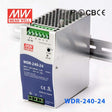 Mean Well WDR-240-24 Single Output Industrial Power Supply 240W 24V 10A - DIN Rail