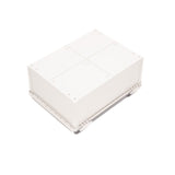 Boxco Q-Series 300×400×160mm Plastic Enclosure, IP67, IK08, ABS, Transparent Cover, Plastic Hinge and Latch Type - PHOTO 3