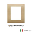 Vimar Arke Classic Plate 8M Technopolymer Matt gold