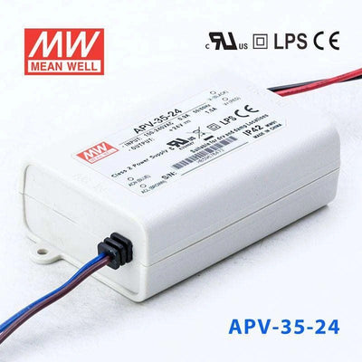 Mean Well APV-35-24 Power Supply 36W 24V 1.5A