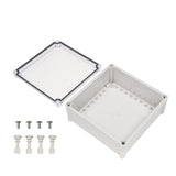 Boxco S-Series 280x280x130mm Plastic Enclosure, IP67, IK08, PC, Transparent Cover, Screw Type - PHOTO 2