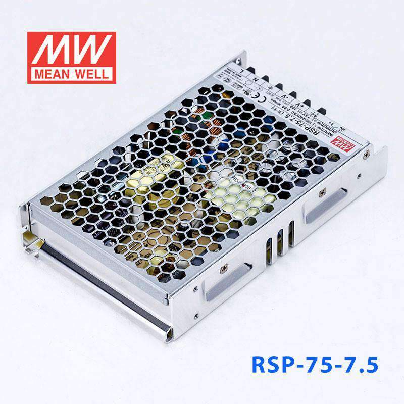 Mean Well RSP-75-7.5 Power Supply 75W 7.5V 10A - PHOTO 3
