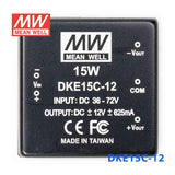 Mean Well DKE15C-12 DC-DC Converter - 15W - 36~72V in ±12V out 625mA - PHOTO 2