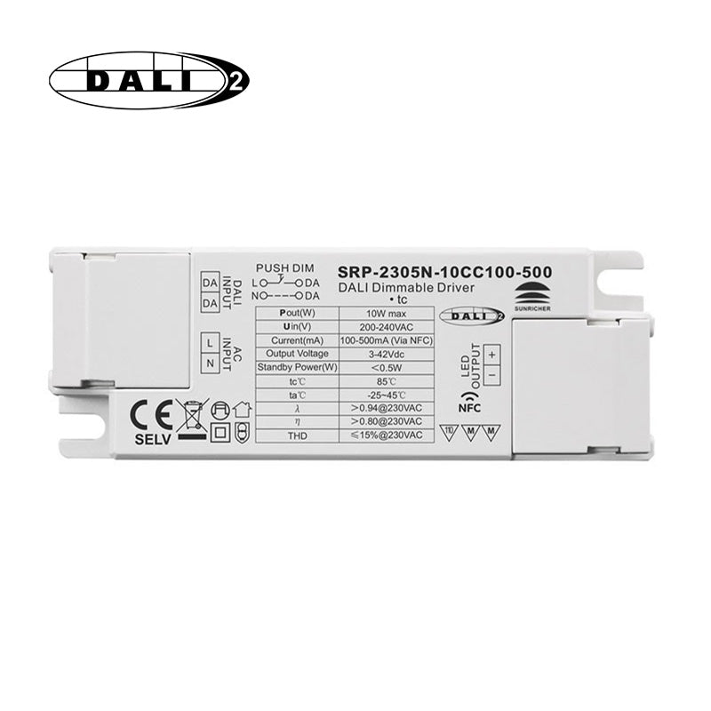 ENVO SRP-2305N-10CC100-500 DT6 CC Driver, 10W, 100-500mA, NFC Control