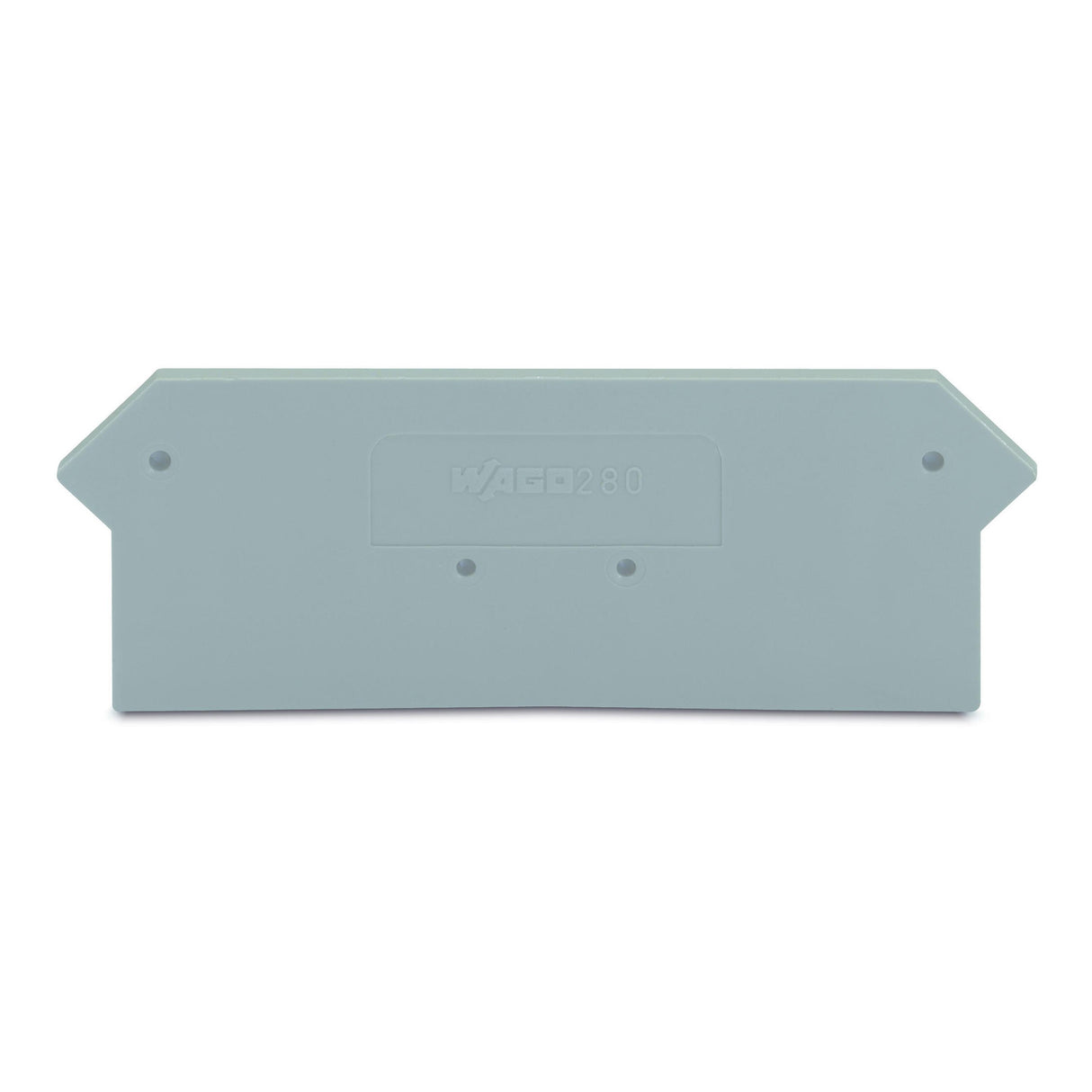 Wago 280-316 End and Intermediate Plate 2.5mm Thick Gray