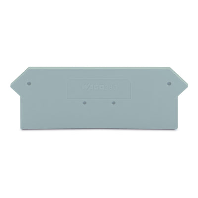Wago 280-316 End and Intermediate Plate 2.5mm Thick Gray
