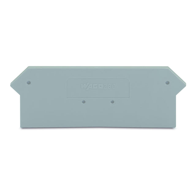 Wago 280-316 End and Intermediate Plate 2.5mm Thick Gray