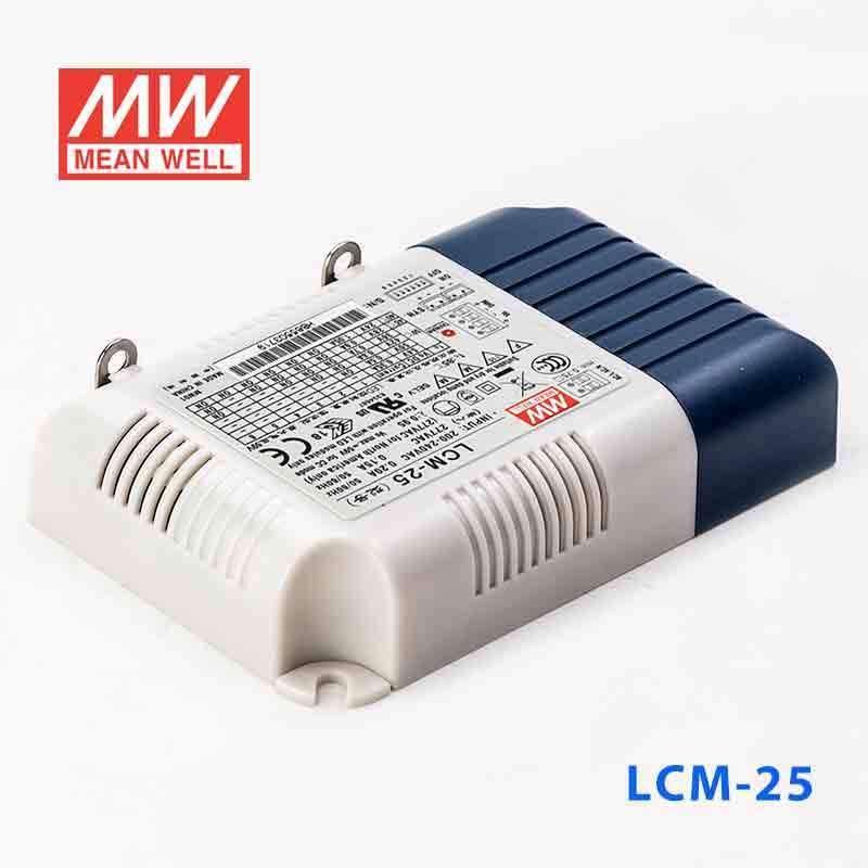 Mean Well LCM-25 Power Supply 25W 350mA 500mA 600mA 700mA(default) 900mA 1050mA - Dimmable - PHOTO 3