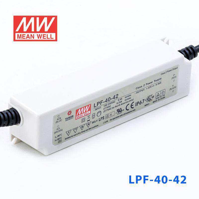 Mean Well LPF-40-42 Power Supply 40W 42V 960mA - PHOTO 1