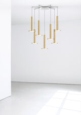 Pablo Pendant Cielo XL Brass - PHOTO 14