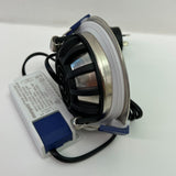 Energetic Clasp Recessed Downlight 11W 3K 90mm Cutout IP54  - Silver Trim - PHOTO 1