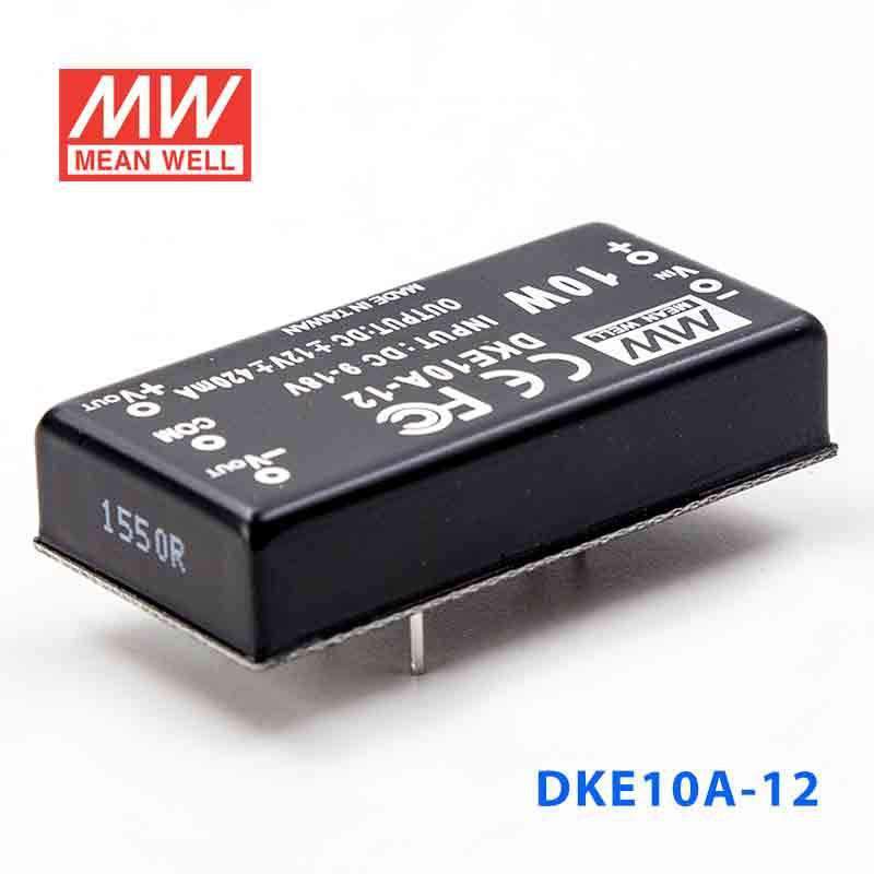 Mean Well DKE10A-12 DC-DC Converter - 10W - 9~18V in ±12V out 420mA - PHOTO 1