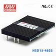 Mean Well NSD15-48S3 DC-DC Converter - 12.375W - 18~72V in 3.3V out 3.75A