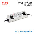 Mean Well S-ELG-100-24-3Y Power Supply 96W 24V 4A — 3-Wire Input (with Earth)
