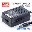 Mean Well GST18B18-P1J Power Supply 18W 18V 1A